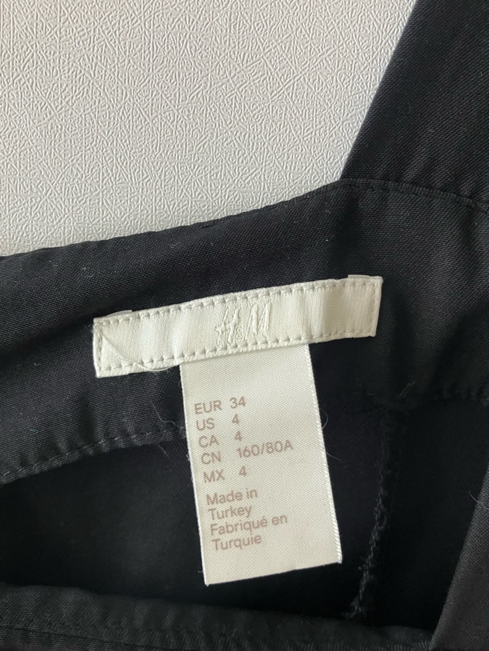 H&M Pinafore Ruffle Mini Dress - Picture 4 of 4